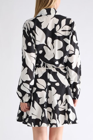 Robe chemise - Noir et blanc