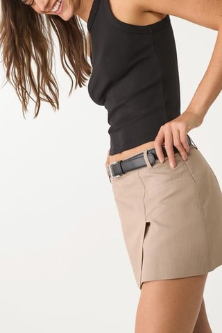 Jupe-short - Beige
