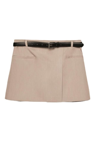 Jupe-short - Beige