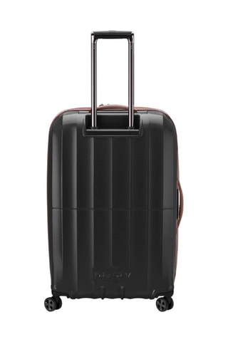 Maleta grande extensible St Tropez - 76,5 cm - Marrón y negro