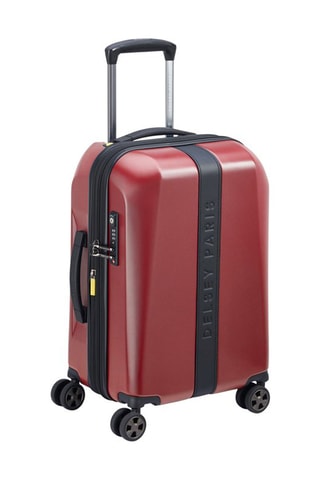 Maleta de cabina extensible Promenade Hard 2.0 (S) - 55 cm - Burdeos