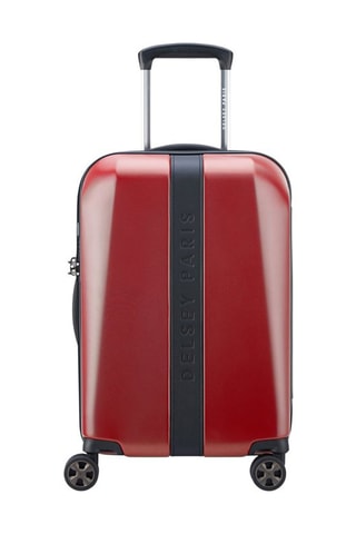 Maleta de cabina extensible Promenade Hard 2.0 (S) - 55 cm - Burdeos