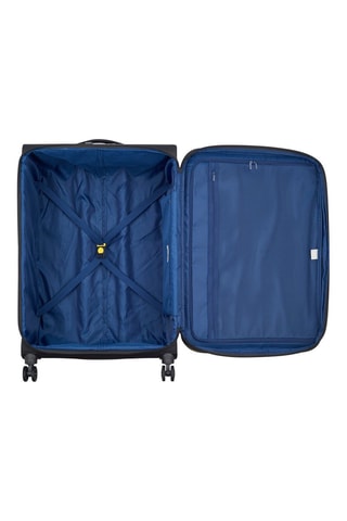 Maleta grande extensible Brochant 3 - 77,5 cm - Negro