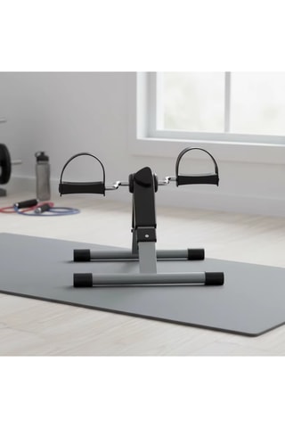 Hometrainer met Lcd Scherm - Reborn edition 2024 Model   Zwart en Grijs