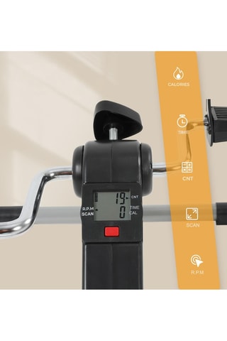 Hometrainer met Lcd Scherm - Reborn edition 2024 Model   Zwart en Grijs