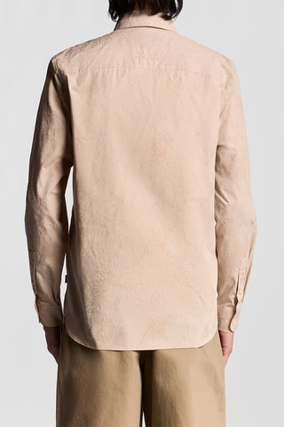 Camisa regular fit - Beige