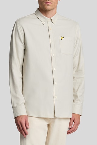 Camisa regular fit - Crudo