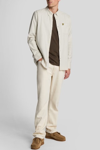 Camisa regular fit - Crudo