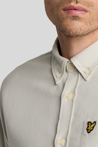 Camisa regular fit - Crudo