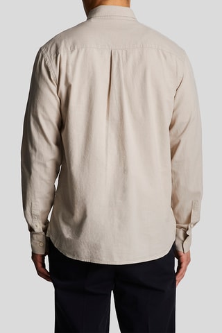 Camisa regular fit - Beige