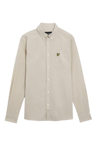 Camisa regular fit - Beige