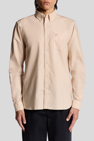 Camisa regular fit - Rosa empolvado