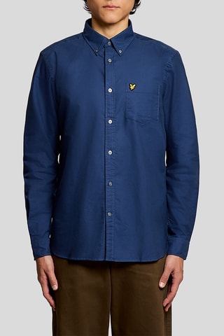 Camisa regular fit - Azul noche