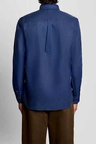 Camisa regular fit - Azul noche