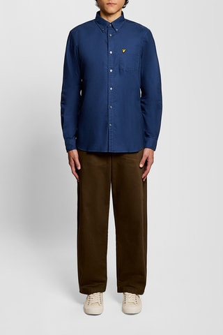 Camisa regular fit - Azul noche