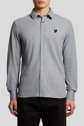 Camisa regular fit - Azul