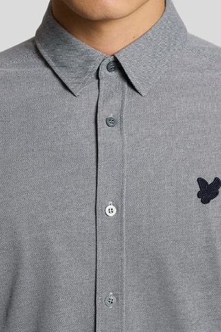 Camisa regular fit - Azul