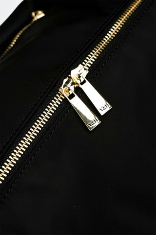 Bolsa de viaje de piel Andia - 41 cm - Negro