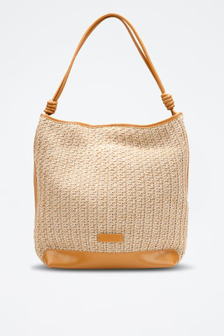 Bolso de piel Luzia  - Camel