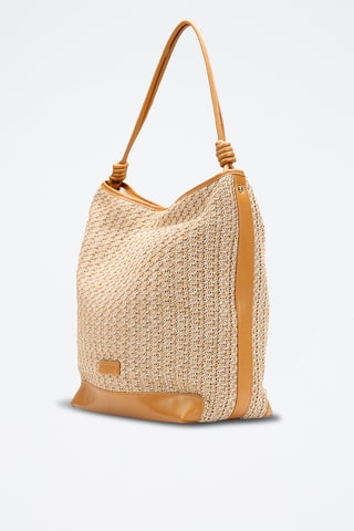 Bolso de piel Luzia  - Camel