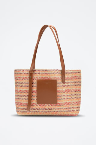 Bolso de piel Azura  - Marrón