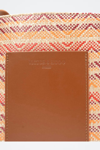 Bolso de piel Azura  - Marrón