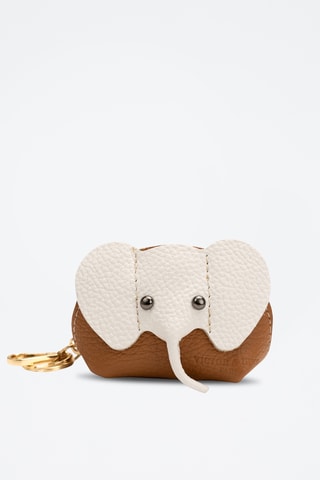 Monedero Jim - Camel y blanco