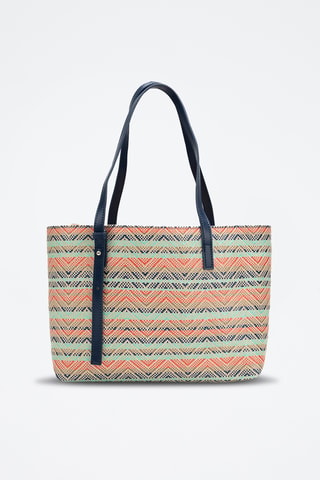 Bolso de piel Azura  - Azul marino
