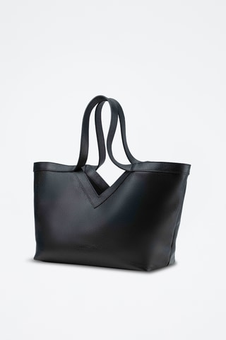 Bolso de piel Lili - Negro