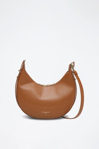 Bolso de piel Bruna - Marrón