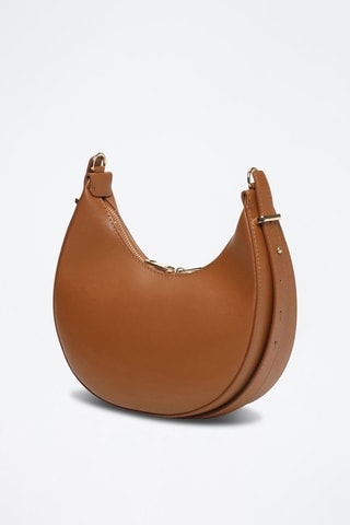 Bolso de piel Bruna - Marrón