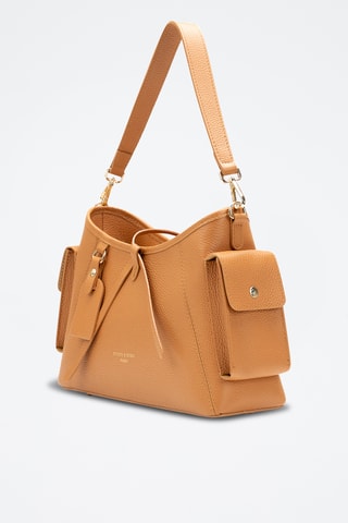 Bandolera de piel Kate - Camel