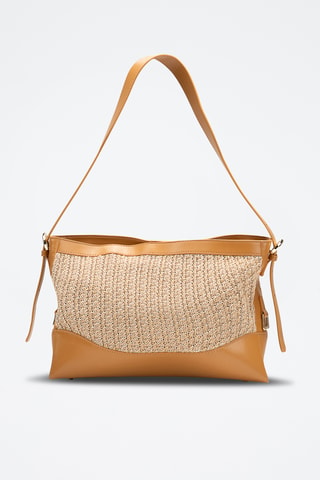 Bolso de piel Malaya  - Camel