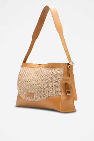 Bolso de piel Malaya  - Camel