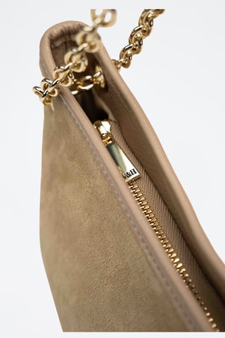 Bolso de piel Mia - Beige