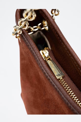 Bolso de piel Mia - Camel