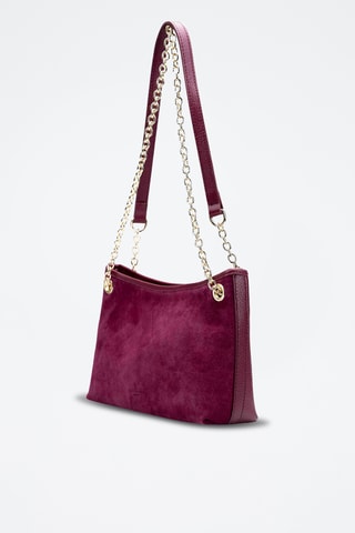 Bolso de piel Mia - Violeta