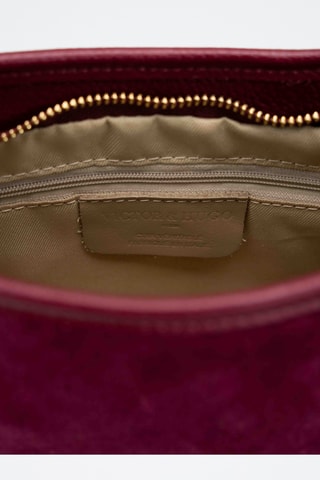 Bolso de piel Mia - Violeta
