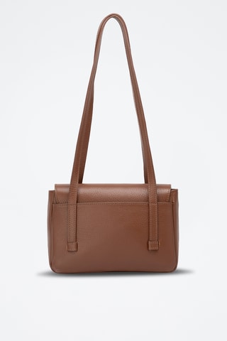 Bolso de piel Saige - Marrón oscuro