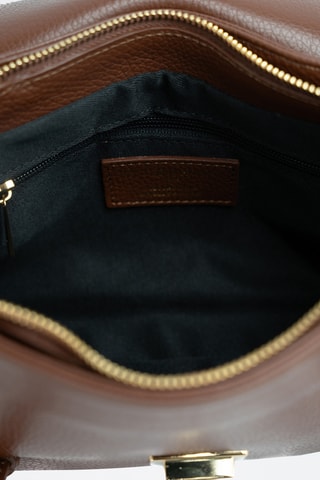 Bolso de piel Saige - Marrón oscuro