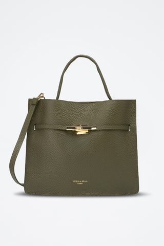 Bolso de piel Freda - Verde