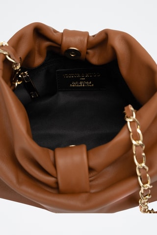 Bolso de piel Oren - Camel