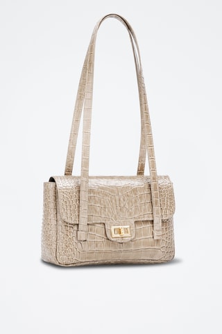 Bolso de piel Scarlett - Beige