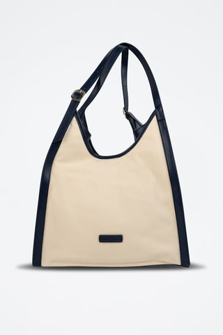 Bolso de piel Zaya  - Azul marino