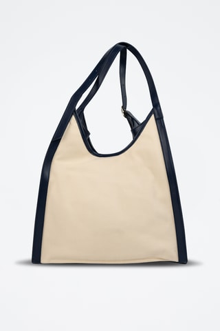 Bolso de piel Zaya  - Azul marino