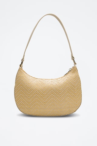 Bolso de piel Amara  - Blanco