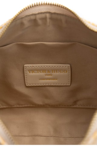 Bolso de piel Amara  - Blanco