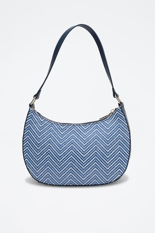 Bolso de piel Amara  - Azul marino