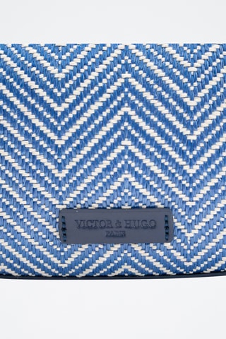 Bolso de piel Amara  - Azul marino