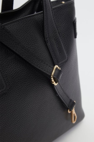 Bolso de piel Luna - Negro